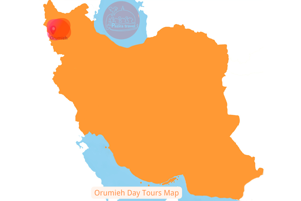 Explore Urmia trip route on the map!